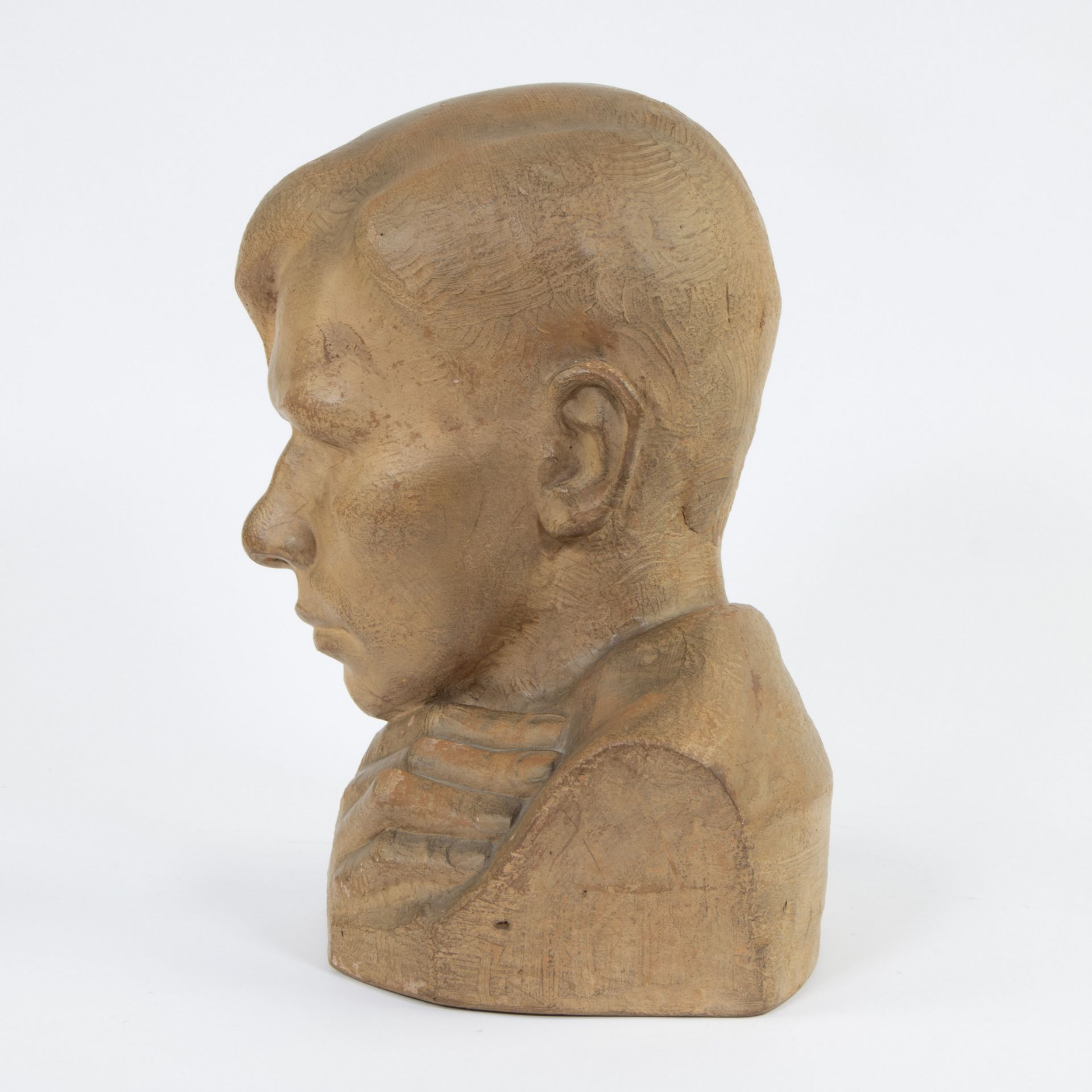 Jan ANTEUNIS (1896-1973), terracotta OLV of Canada, signed and dated '17 and Willem VAN AERDEN (1912 - Bild 3 aus 11