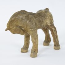 Domien INGELS (1881-1946), terracotta horse, unique specimen
