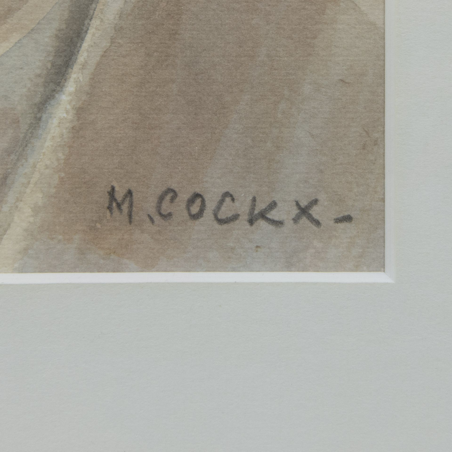 Marcel COCKX (1930-2007), 2 watercolour paintings, signed - Image 7 of 7