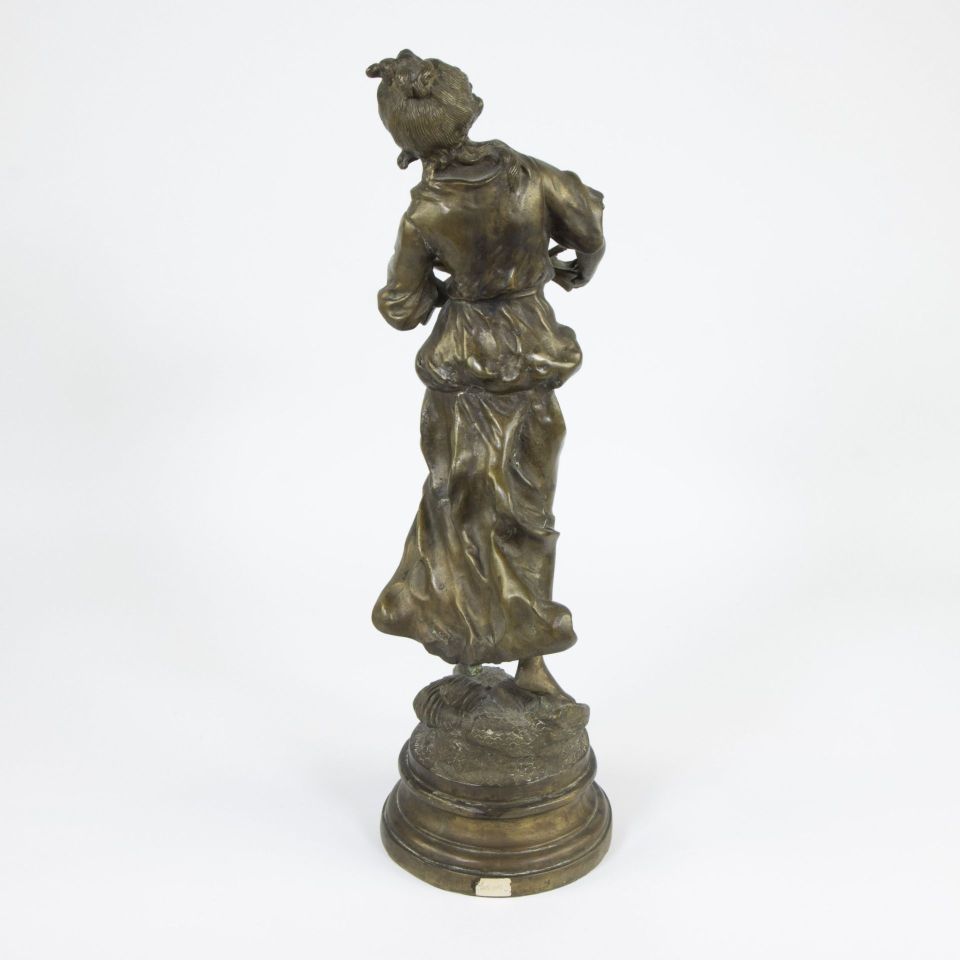 Mathurin MOREAU (1822-1912), bronze 'Inspiration', signed - Bild 3 aus 5