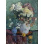 Victor SIMONIN (1877-1946), oil on canvas Flowers, signed