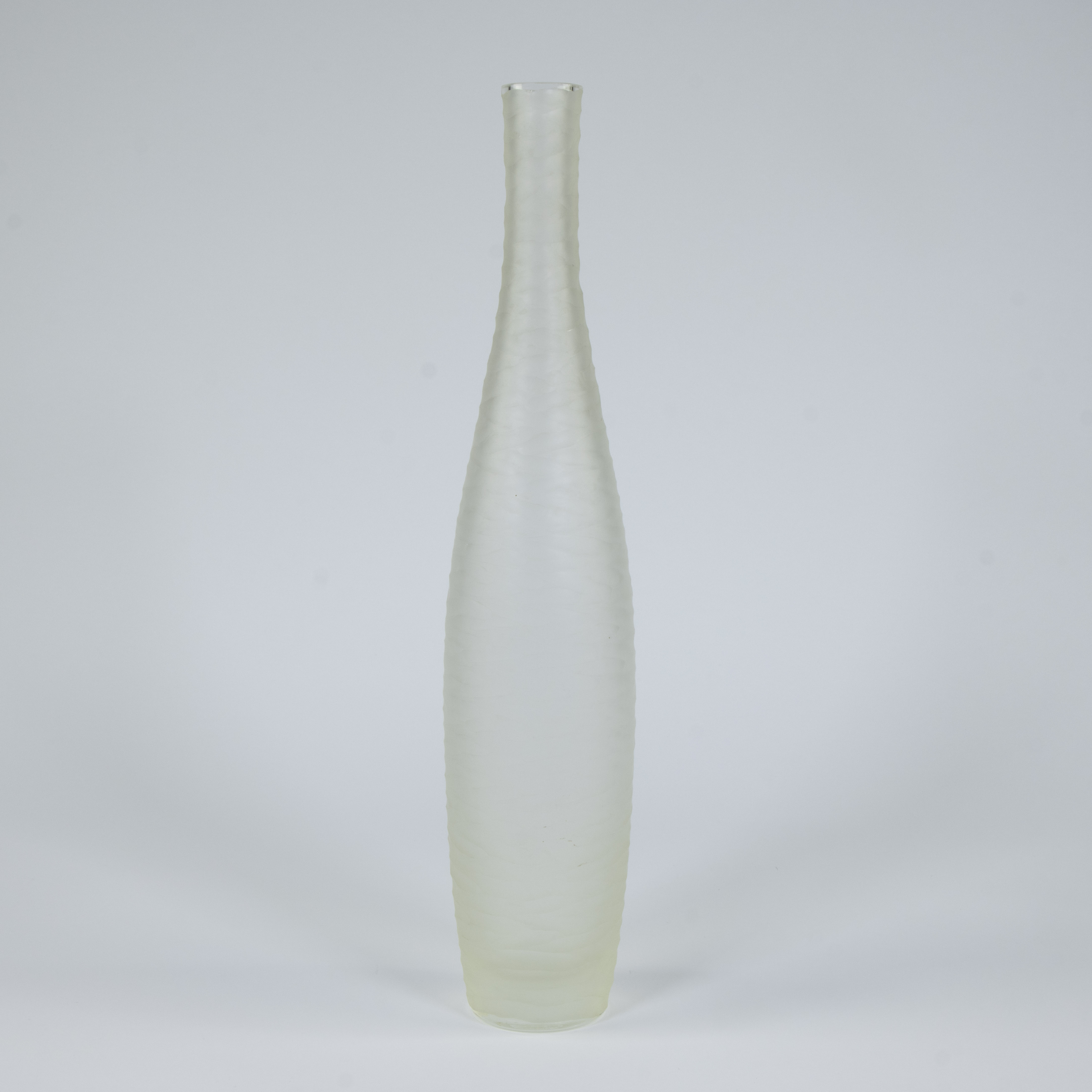 Alfredo BARBINI (1912-2007), Battuto vase in Murano glass, marked - Image 3 of 5