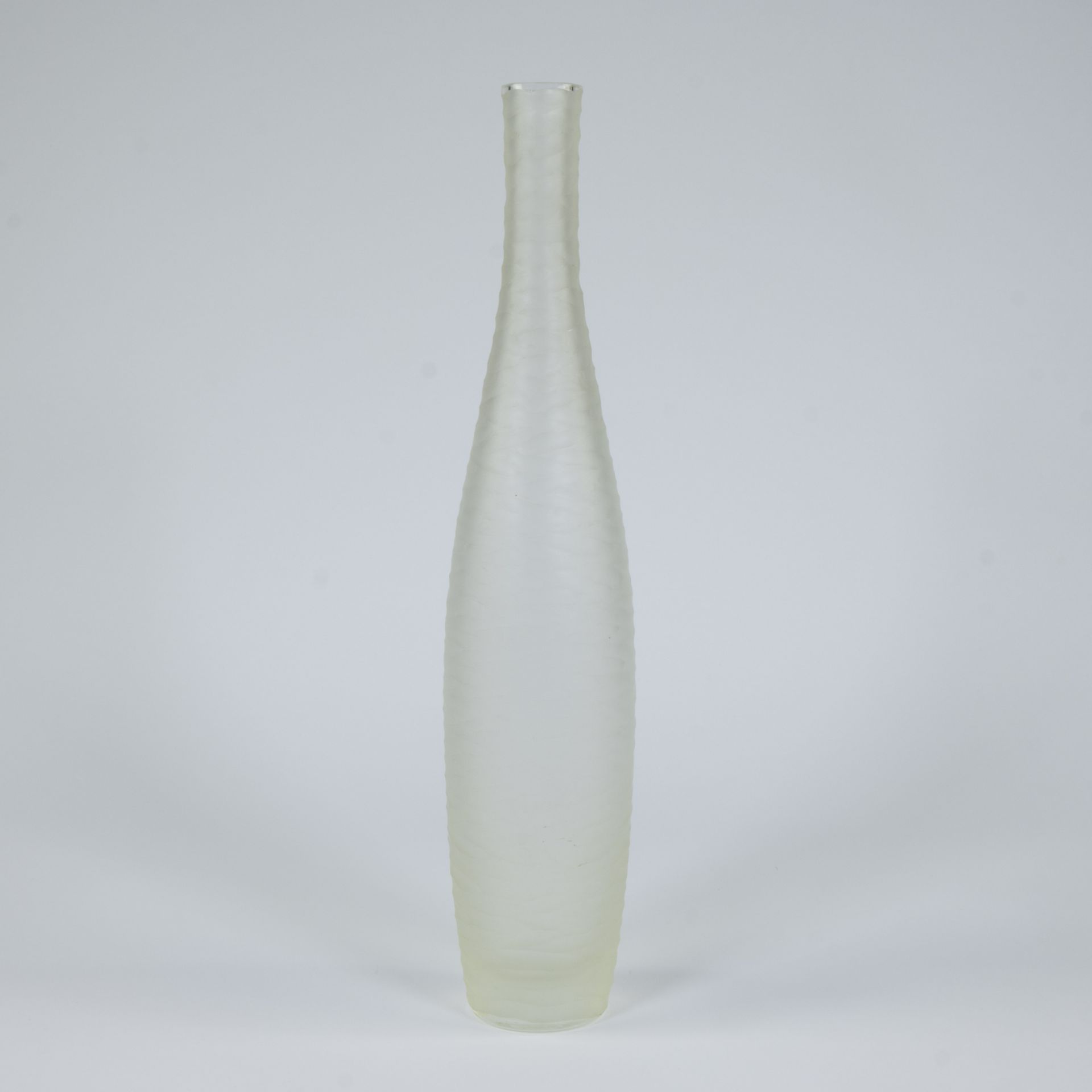 Alfredo BARBINI (1912-2007), Battuto vase in Murano glass, marked - Image 3 of 5