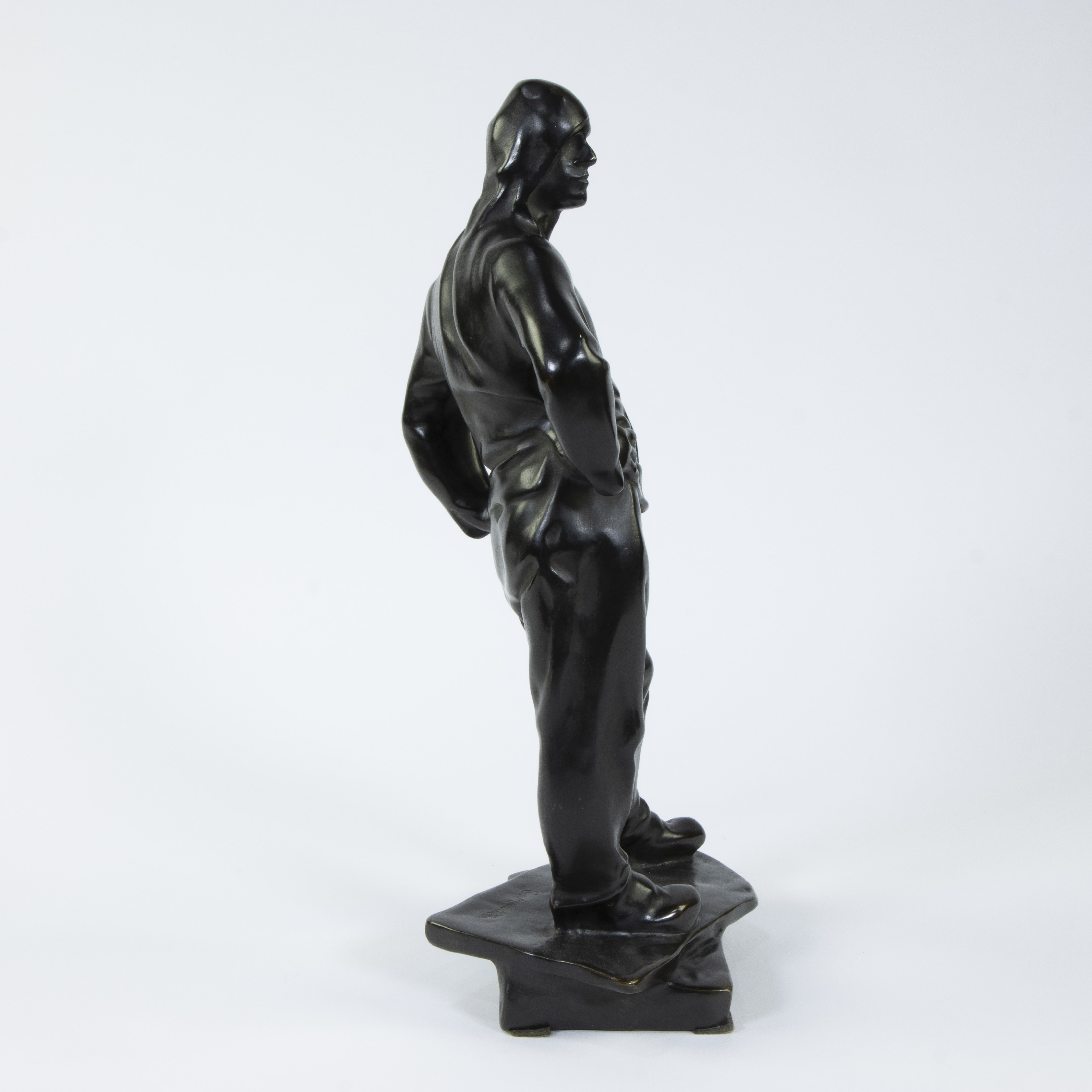 Constantin Emile MEUNIER (1831-1905), bronze Le Débardeur, signed - Image 4 of 5