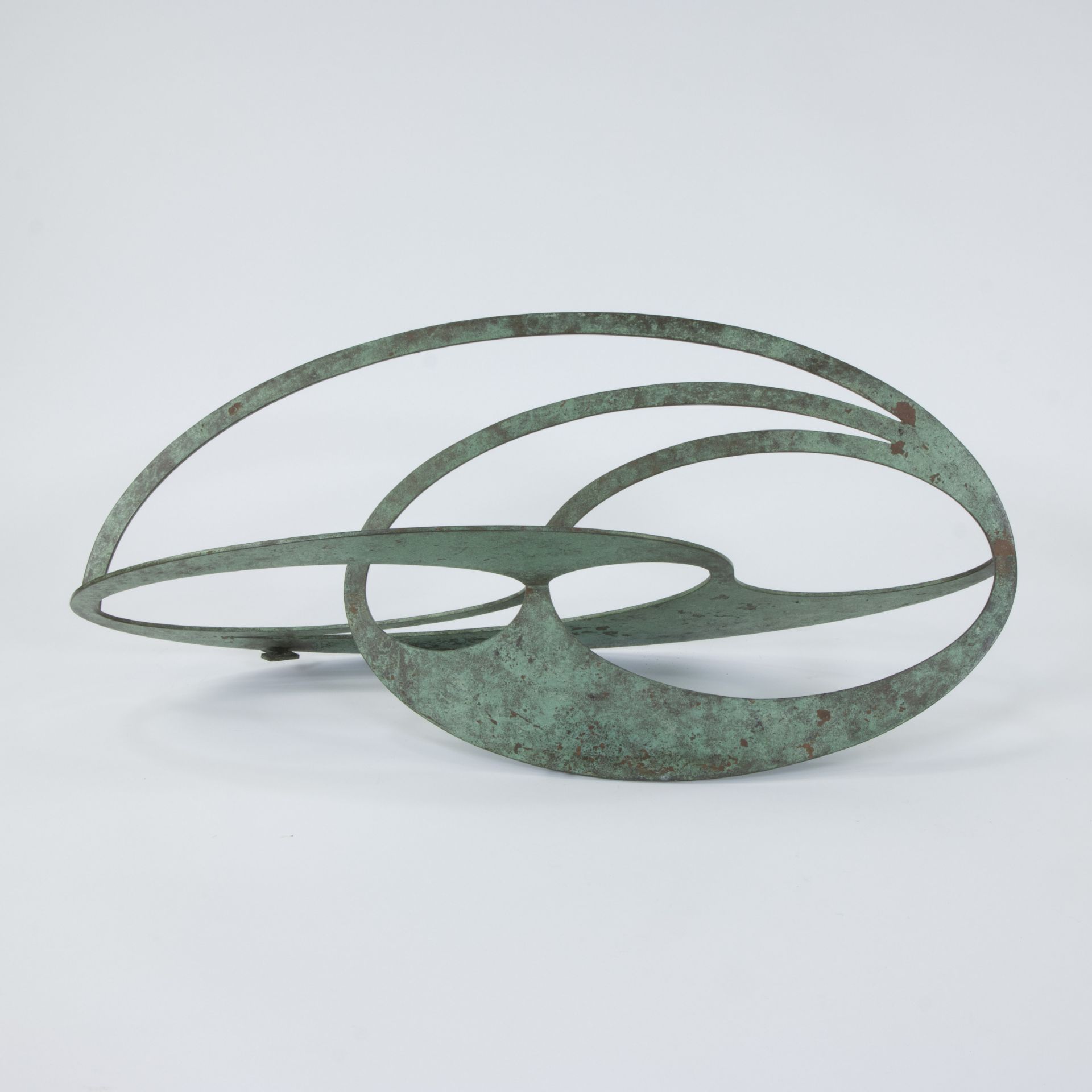 Nigel HALL (1943), metal sculpture Giving and Receiving 1986, not signed - Image 3 of 5