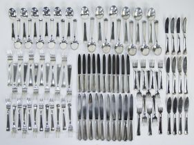 Silver cutlery Delheid A835 weight 5560 grams