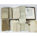 Collection of old paper and a baronial title of van der Gracht d'Eeghem 1898, Generale de France (16