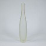 Alfredo BARBINI (1912-2007), Battuto vase in Murano glass, marked