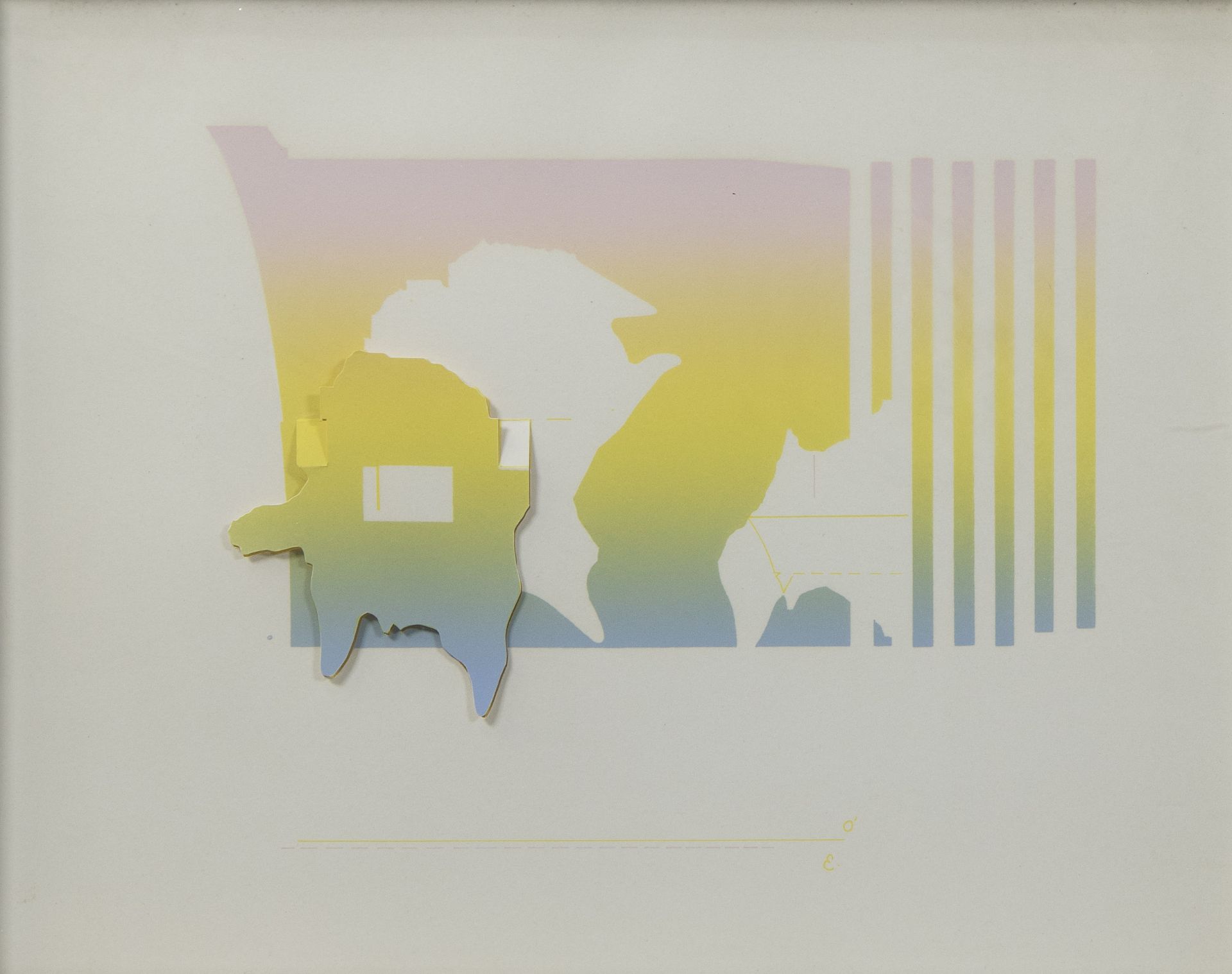 Ed MOSES (1926-2018), multiple/lithograph in colors (Suite Number 2) (1968)