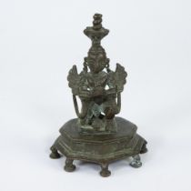 Bronze sculpture of Parvati, Hindu goddess and wife of Shiva