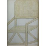 Philippe WEISBECKER (1942), lithograph Adirondack, numbered 22/35, signed and dated '05