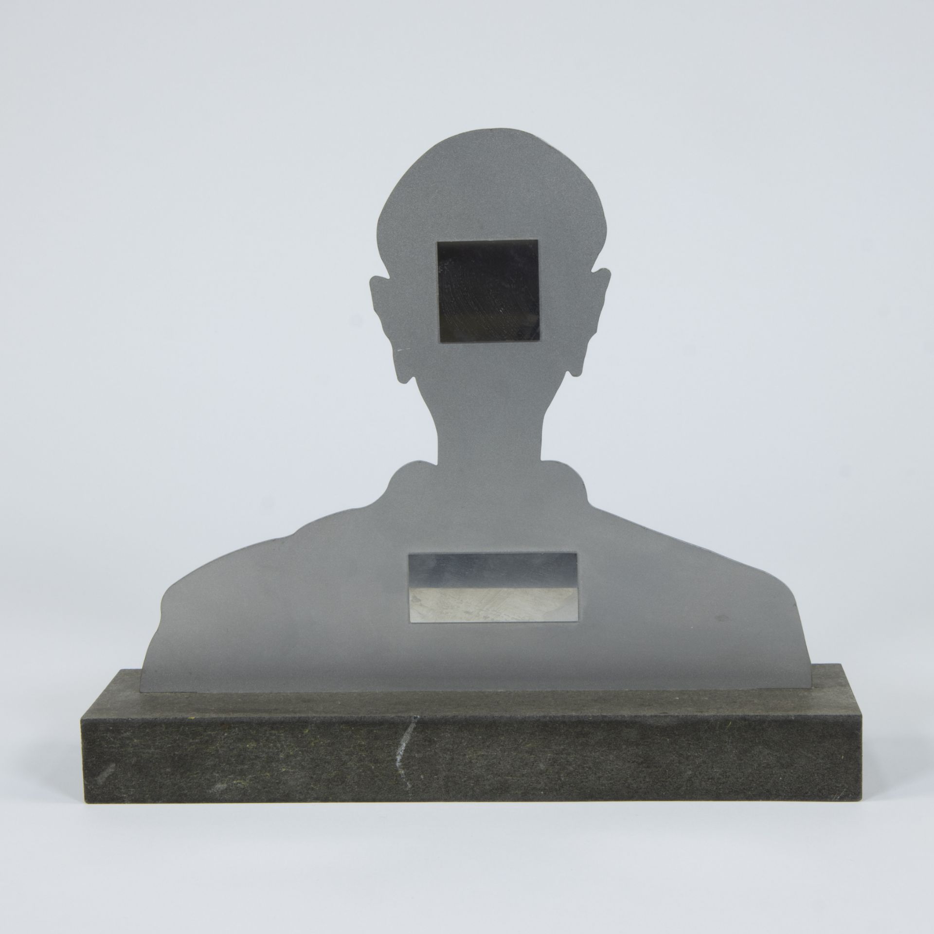 Roger RAVEEL (1921-2013), sculpture with metal and mirrors 'A Confrontation' 2001, numbered 770/800 - Bild 3 aus 5