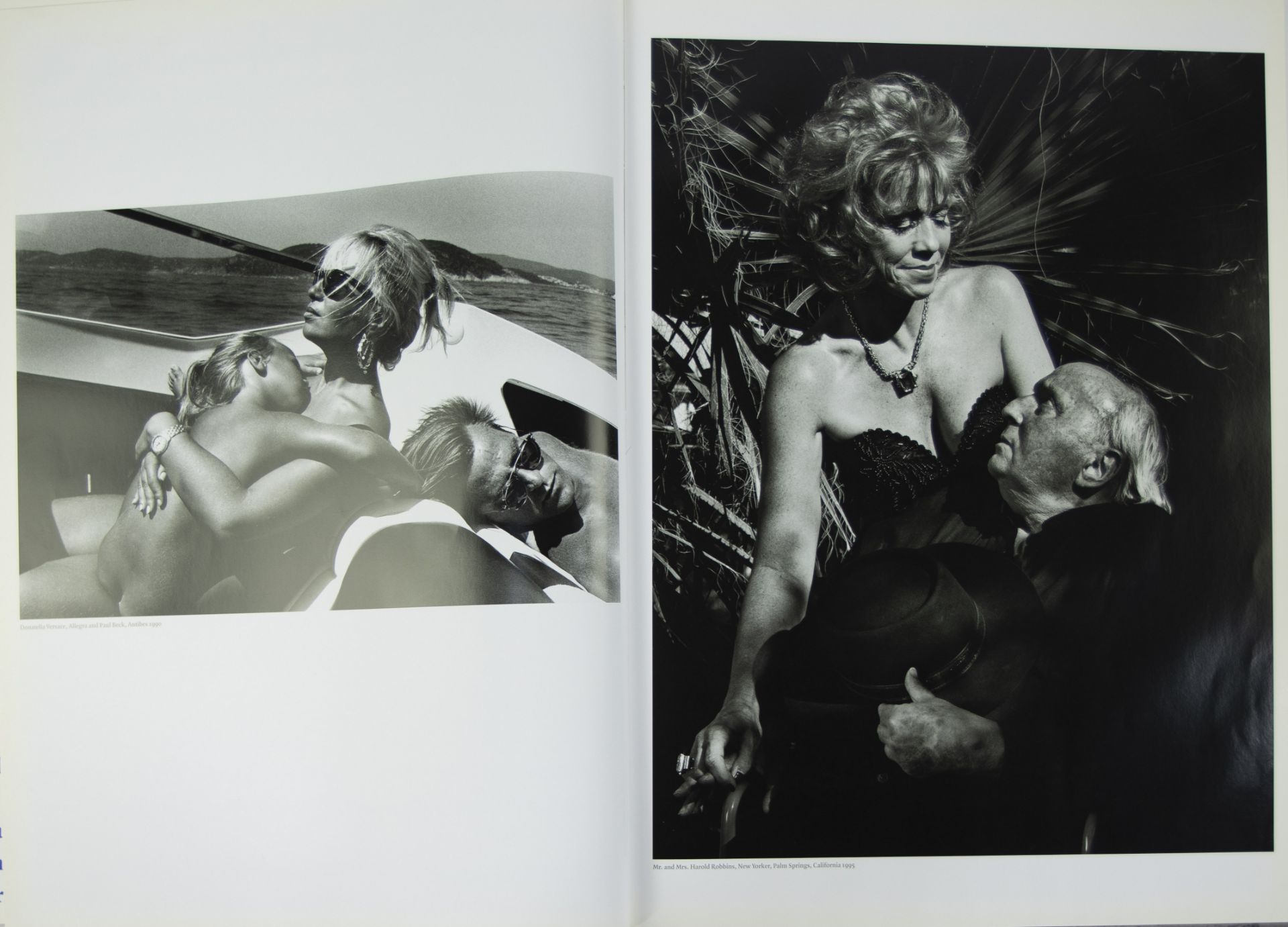 Large pancarte for book by Helmut Newton, publisher Tashen with various black and white photographs - Bild 4 aus 5