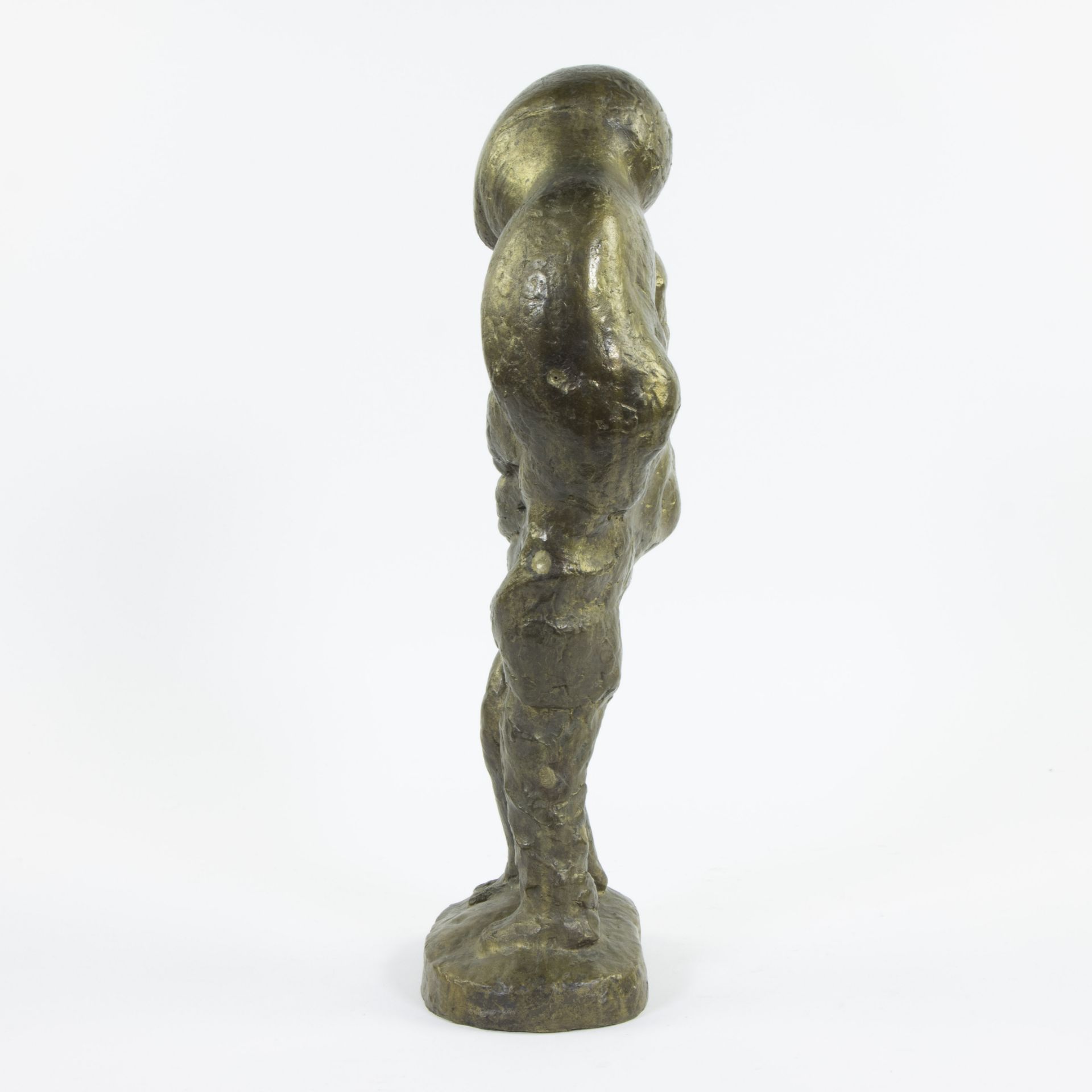 Monique GUEBELS-DERVICHIAN (1921), bronze figure, monogram - Bild 2 aus 5