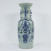 Chinese celadon vase, 19th century