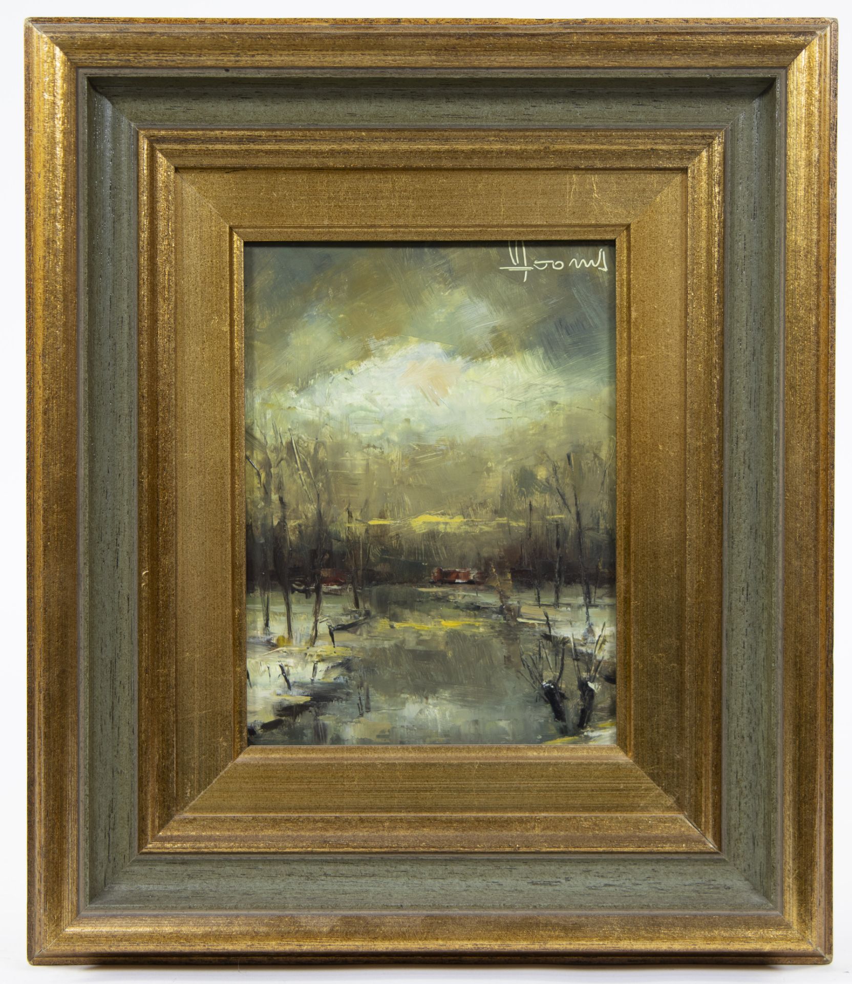 Vic DOOMS (1912-1994), lot of 4 works oil on board Landscapes, signed - Image 9 of 15