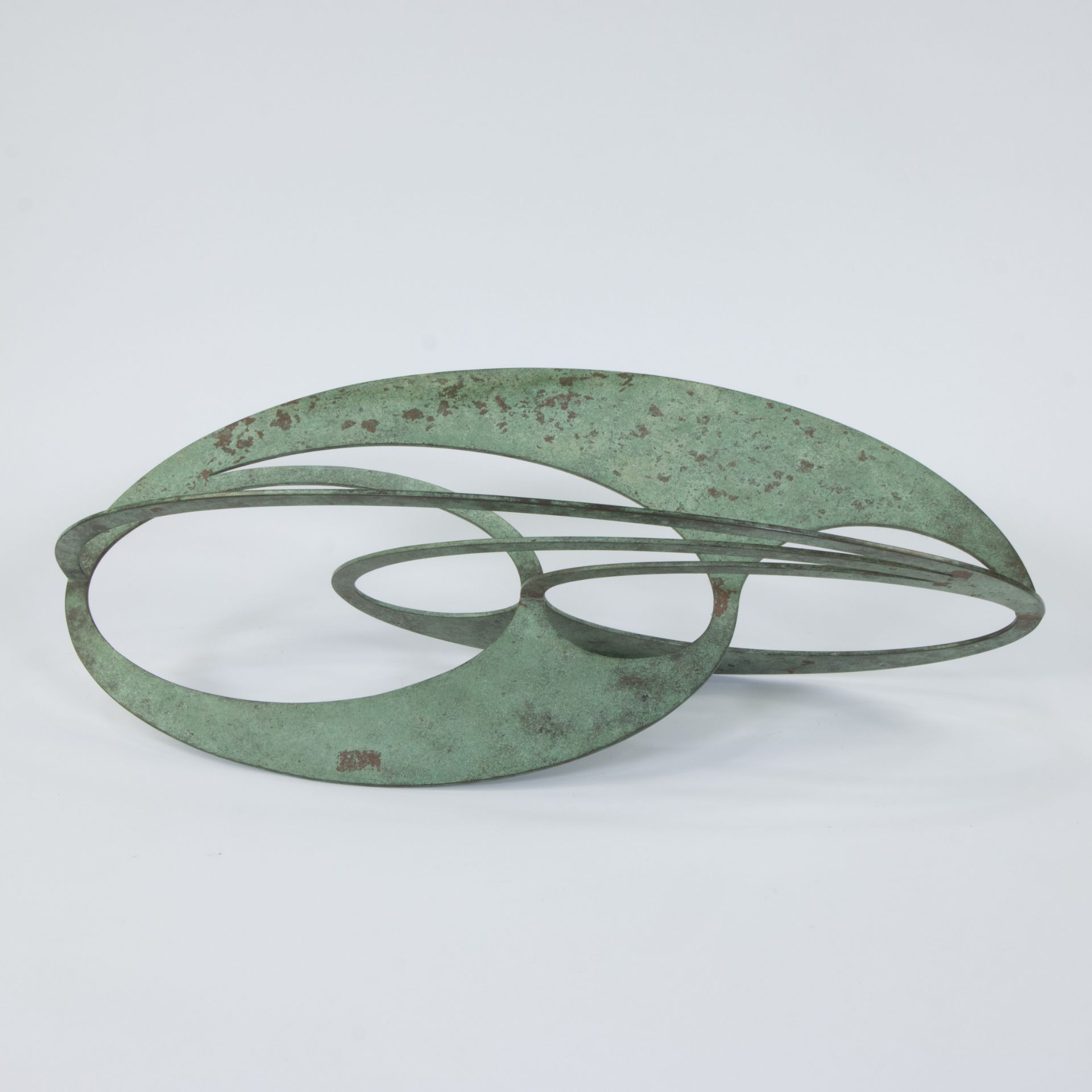 Nigel HALL (1943), metal sculpture Giving and Receiving 1986, not signed - Image 4 of 5