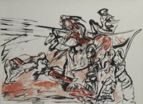 Firmin Schyvinck (1933), watercolour and ink on paper Untitled, signed