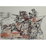 Firmin Schyvinck (1933), watercolour and ink on paper Untitled, signed