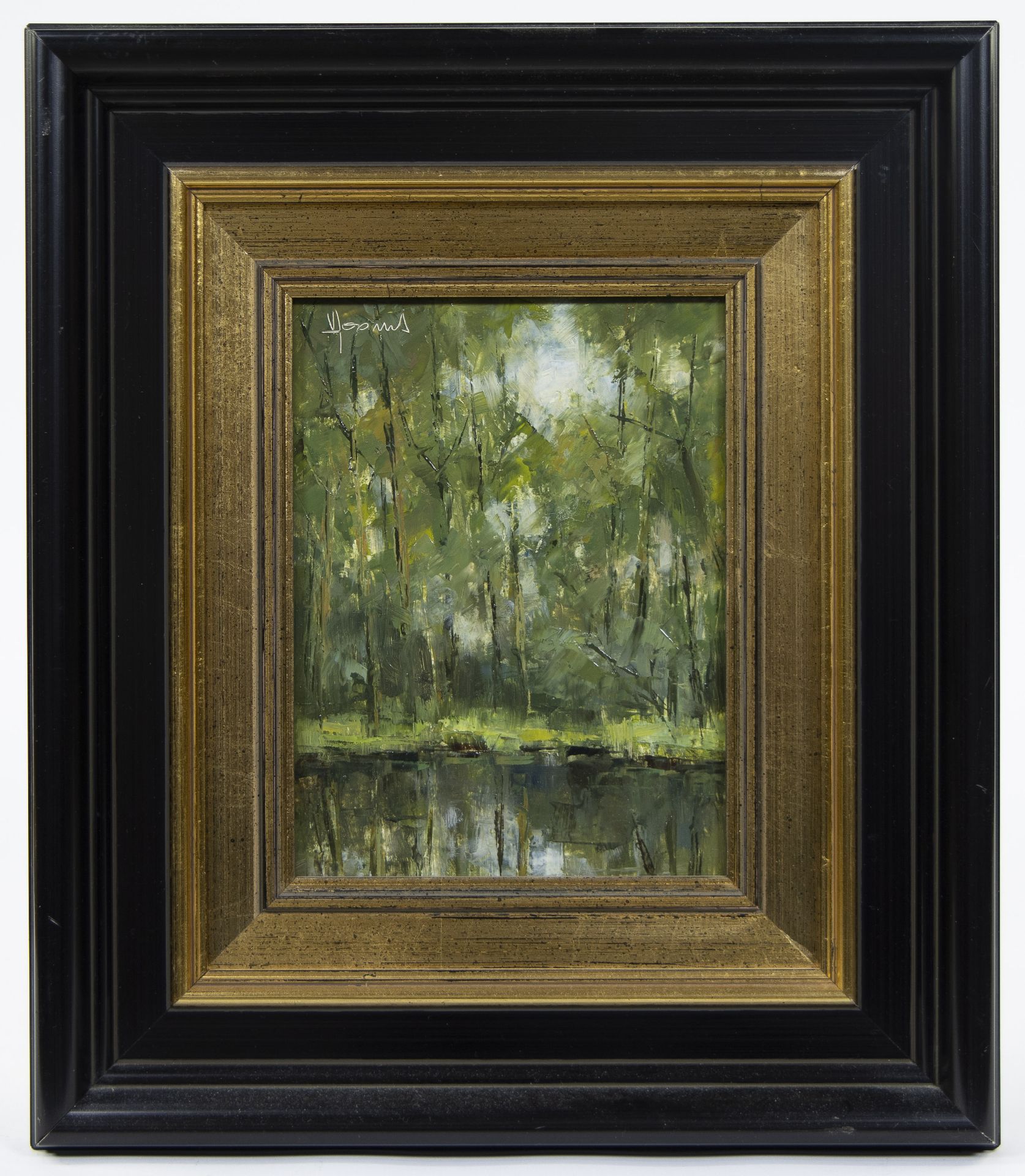 Vic DOOMS (1912-1994), lot of 4 works oil on board Landscapes, signed - Bild 13 aus 15