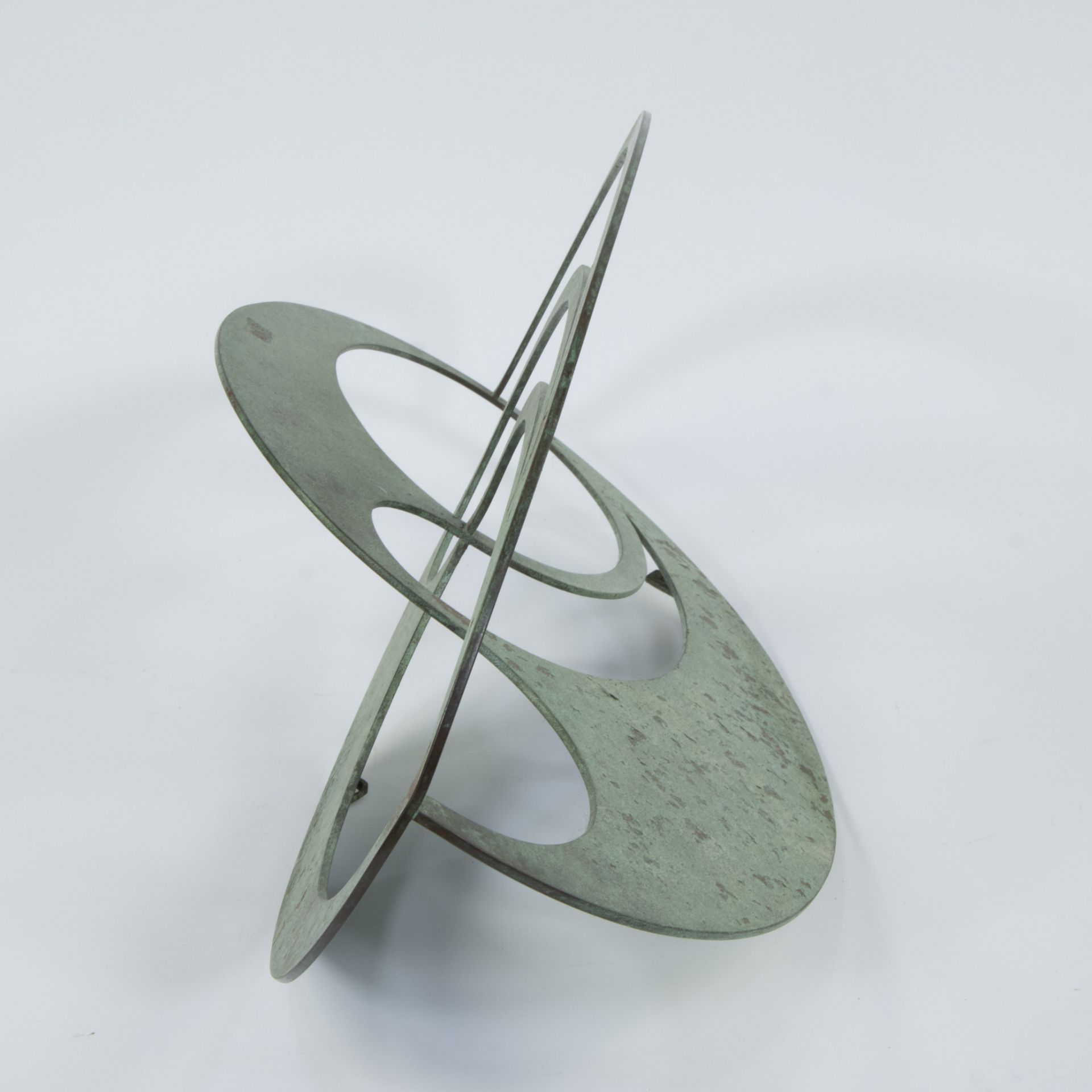 Nigel HALL (1943), metal sculpture Giving and Receiving 1986, not signed - Image 5 of 5