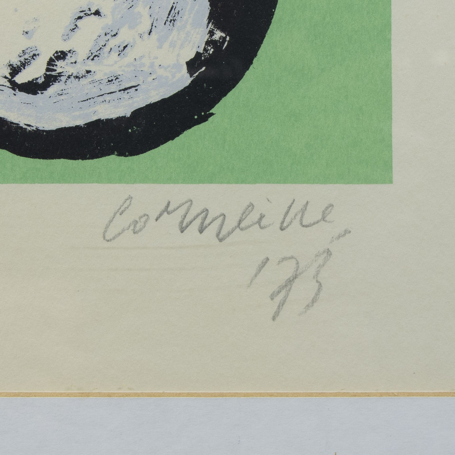 CORNEILLE (1922-2010), lithograph Untitled, numbered 45/100, signed and dated '73 - Bild 3 aus 4