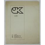 Art folder (1976) Six painters, six poets, including print by Roger Raveel, edition Open Kring and O