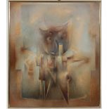 Wilhelm MECHNIG (1929), lot of 3 oil works on canvas, signed