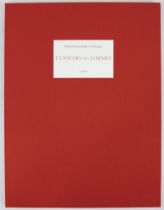 Philip AGUIRRE Y OTEGUI (1961), suite of seven etchings in a linen folder with a title page and a co