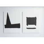 Raoul DE KEYSER (1930-2012), 2 lithographs '2 schilderijen', numbered 86/135 and monogrammed