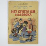 Marc Sleen, Het geheim van Matsuoka, first comic strip and first edition of The Adventures of Van Zw