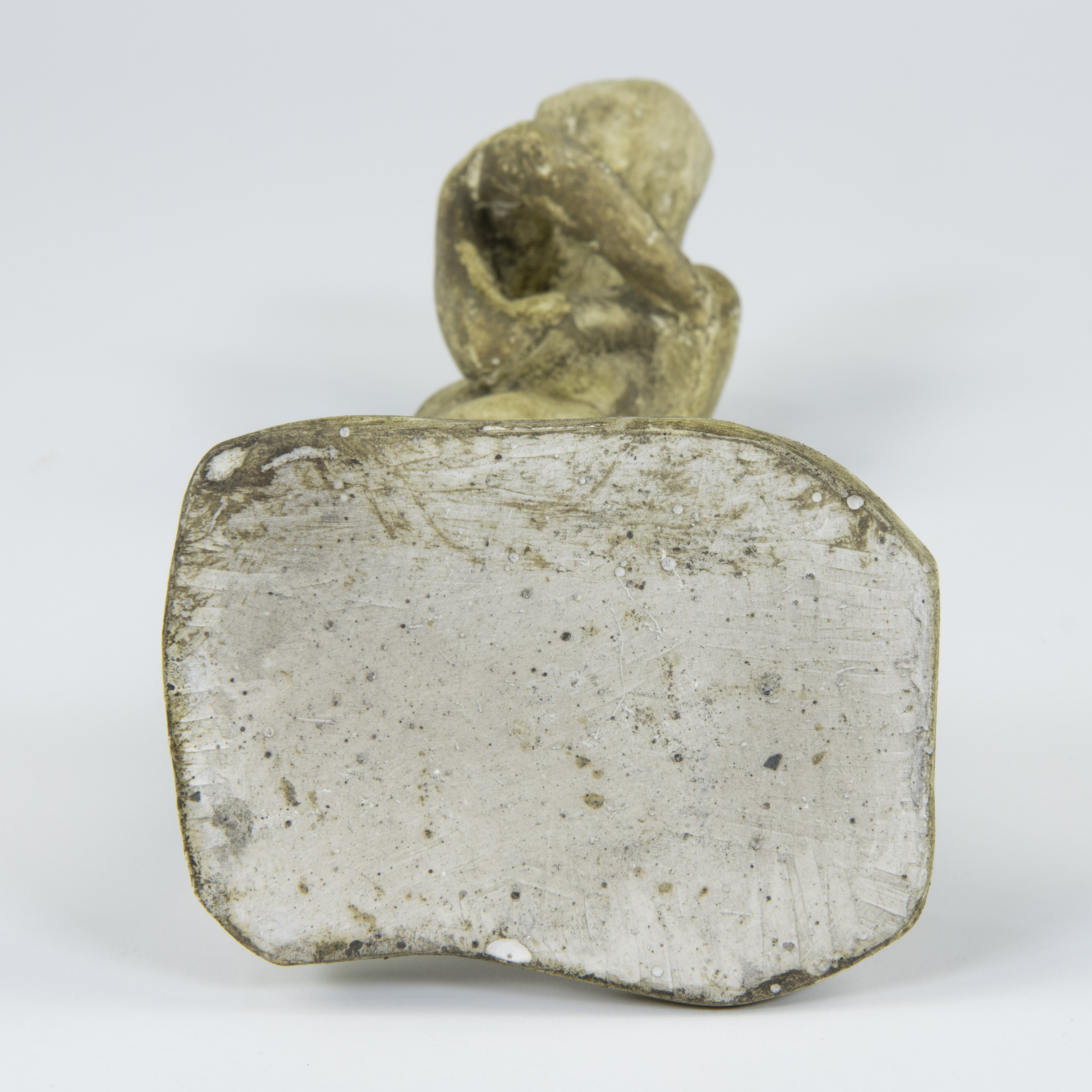 George MINNE (1866-1941), patinated plaster sculpture Le petit blessé, signed, posthumous edition - Image 6 of 8