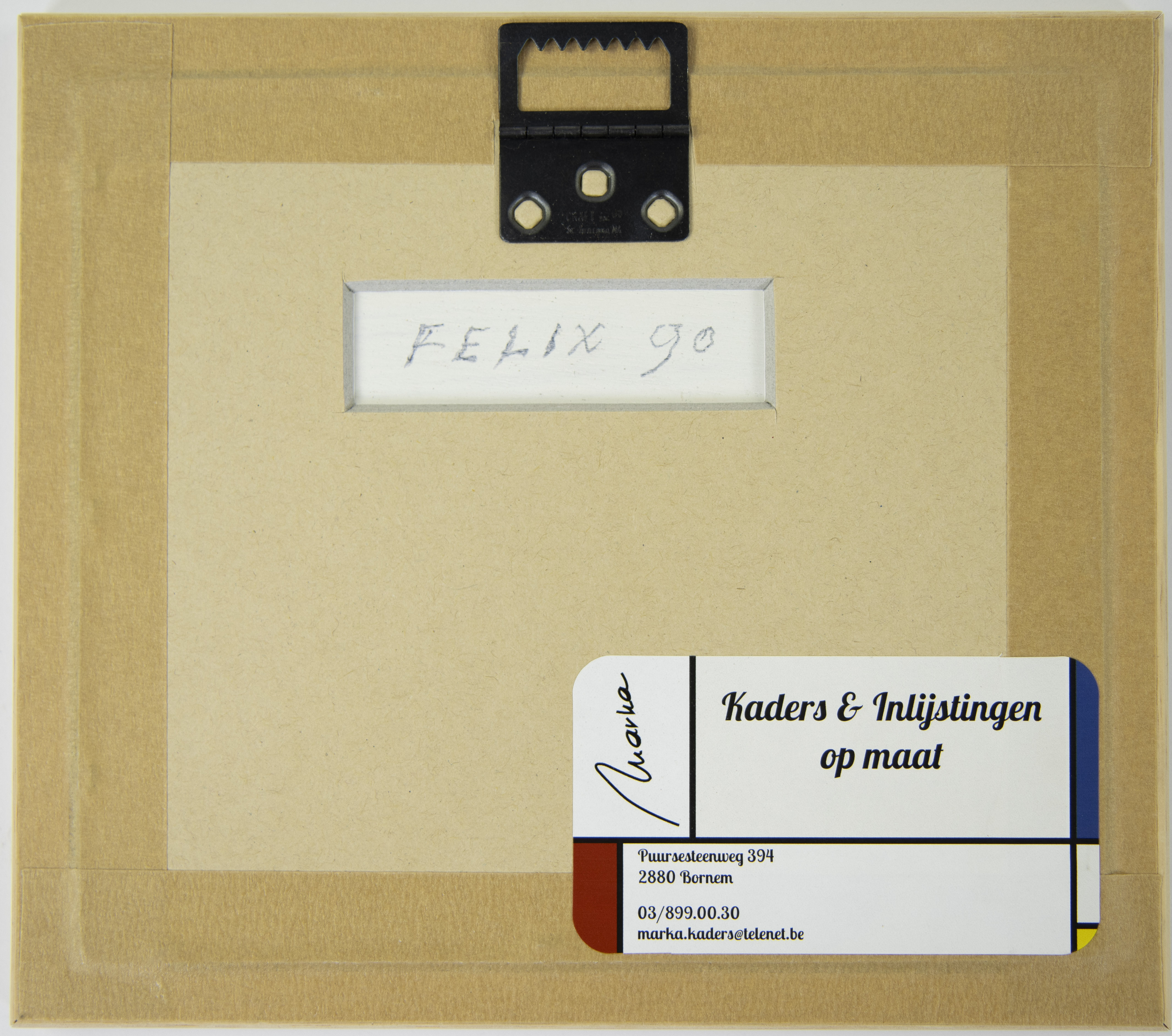 Félix DE BOECK (1898-1995), 2 works oil on panel, signed and dated '90 and 1992 - Image 5 of 9