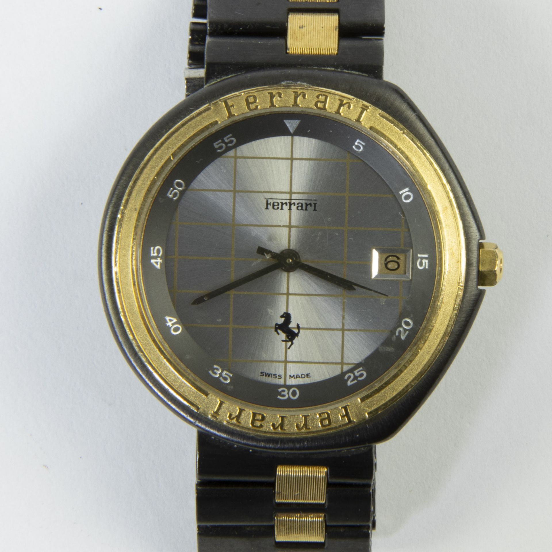 2 wristwatches, FERRARI Swiss made and Omega Seamaster - Bild 3 aus 4