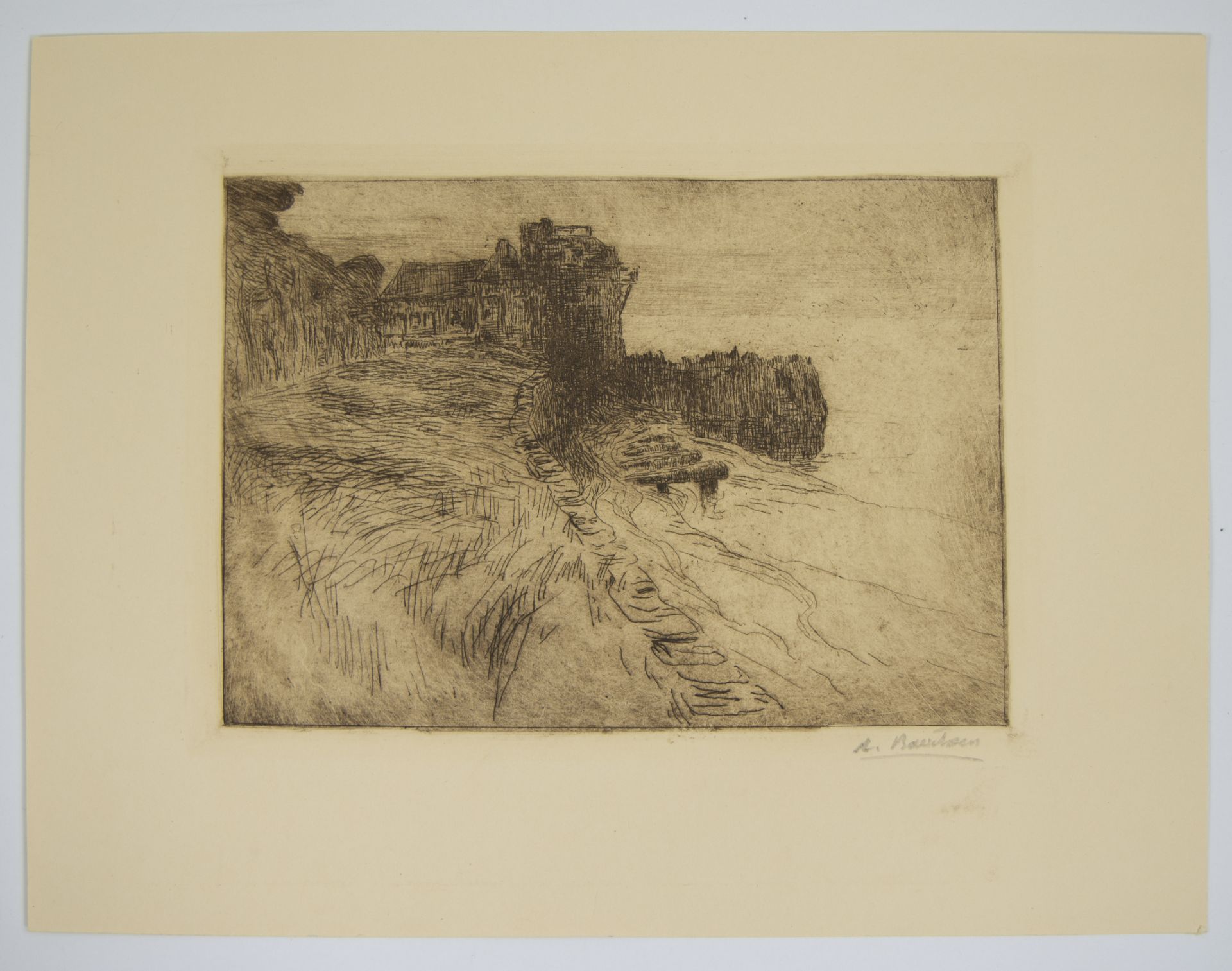 Joseph VERDEGEM (1897-1957), 2 etchings 'The Clown Manolo' 2nd state, 1940 and 'Thérèse Dorny' 1st s - Image 9 of 9