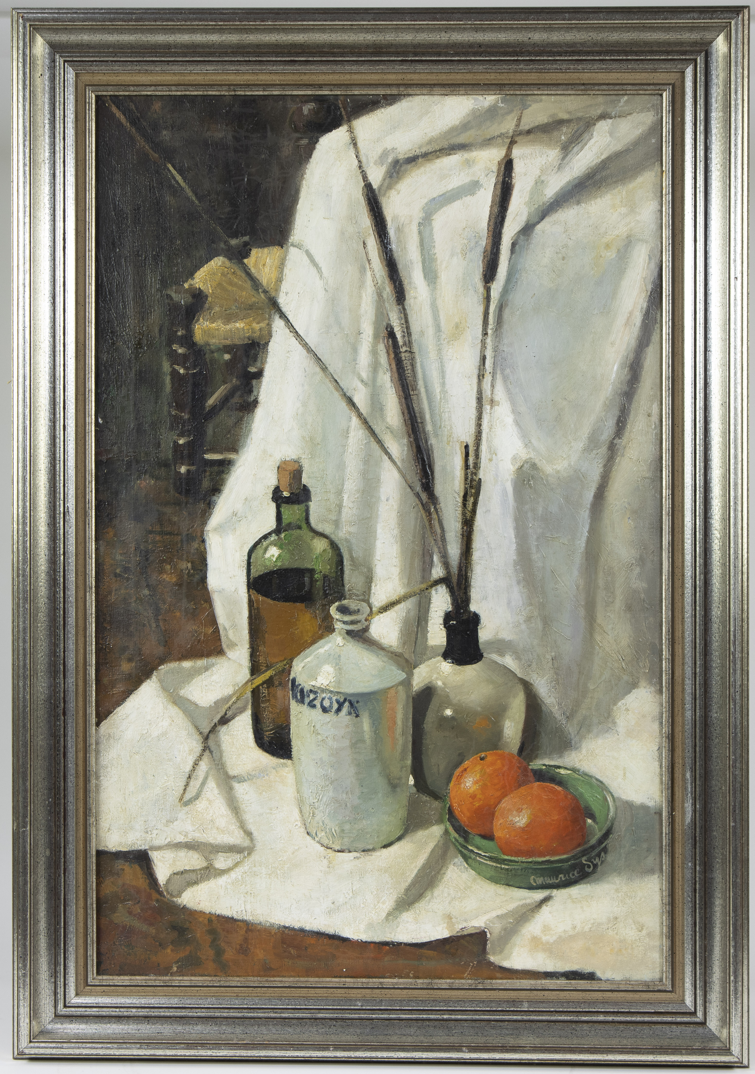 Maurice SIJS (1880-1972), oil on canvas Still life with tomatoes, signed - Image 2 of 4