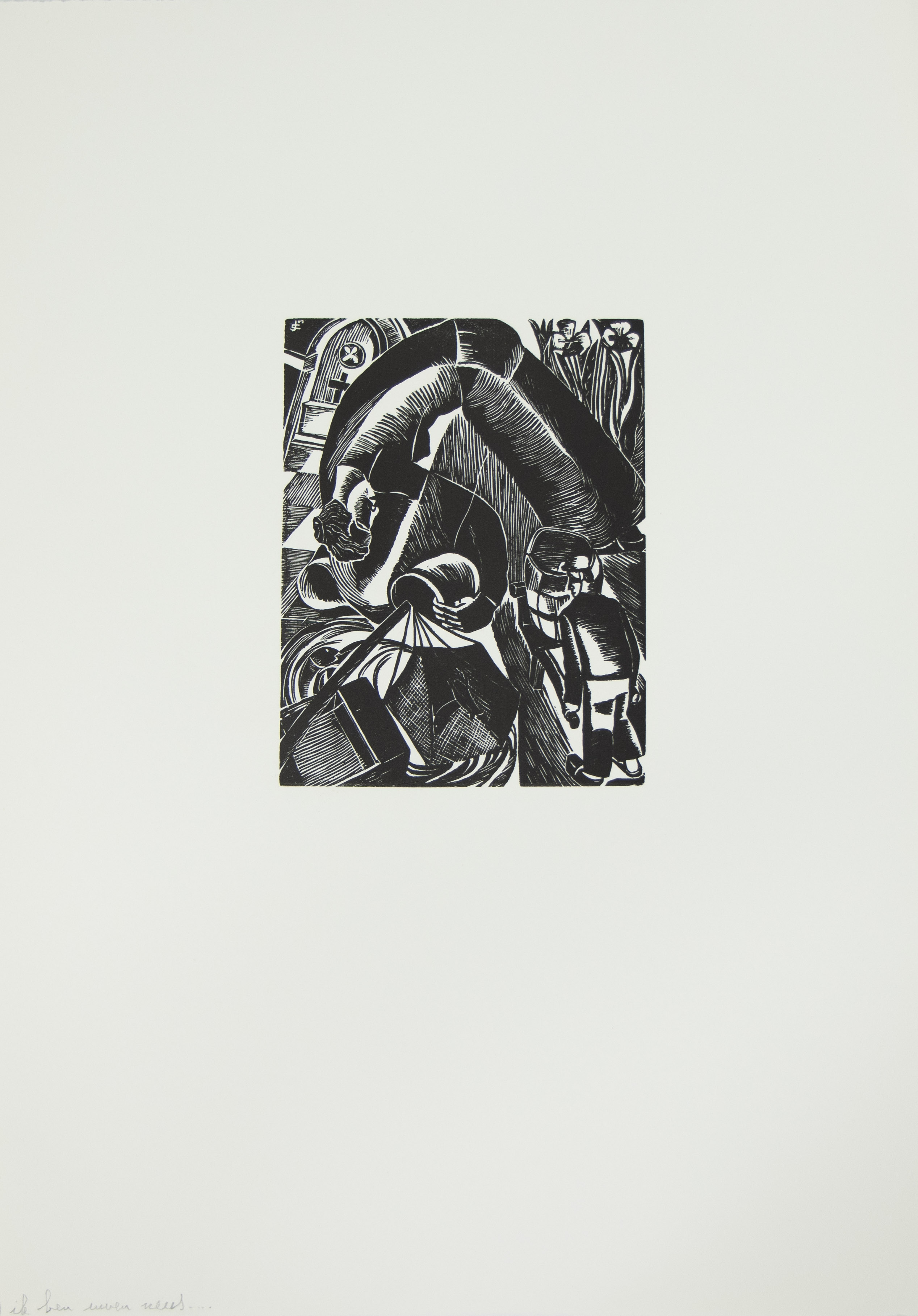 Jozef CANTRÉ (1890-1957), full stretch of woodcuts for 'the peasant dying' by Karel van de Woestijne - Image 12 of 16