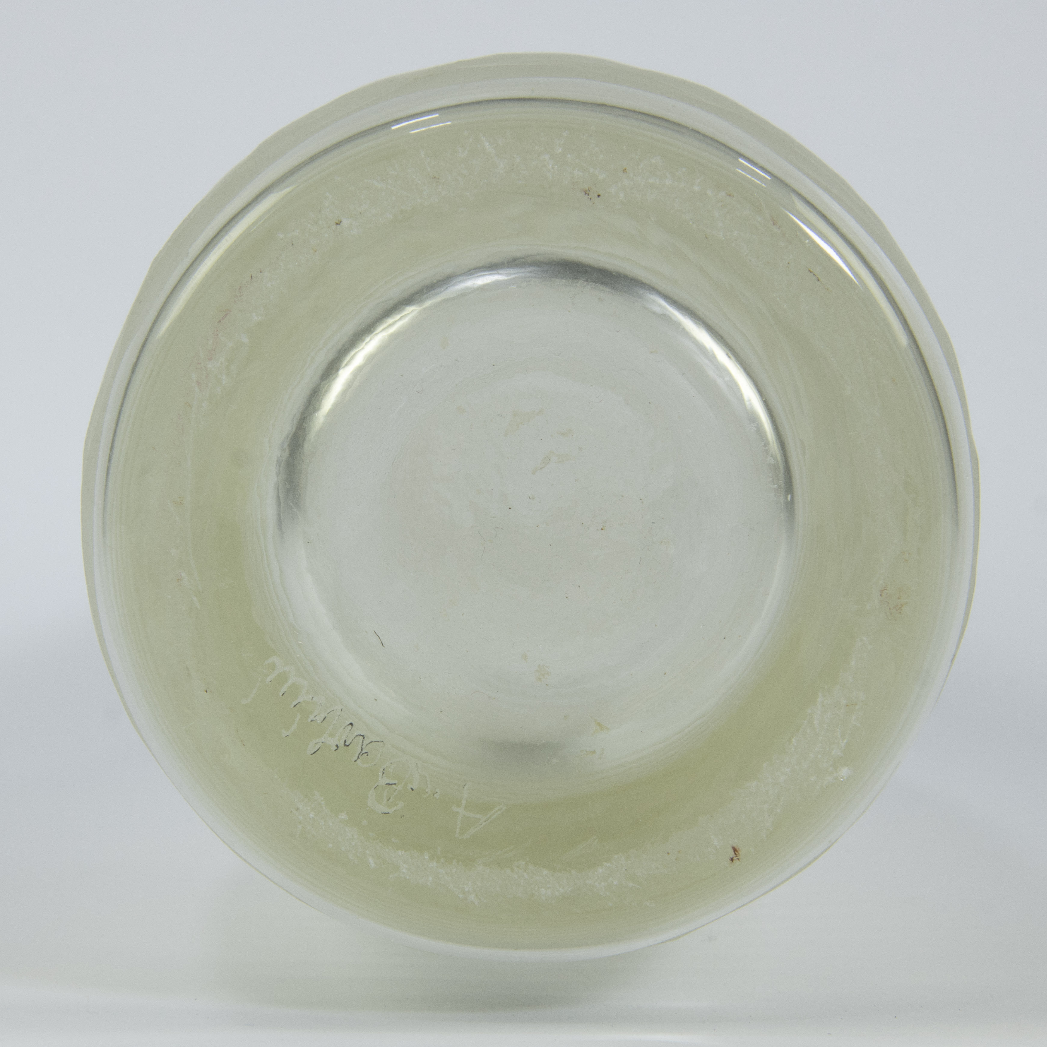 Alfredo BARBINI (1912-2007), Battuto vase in Murano glass, marked - Image 5 of 5