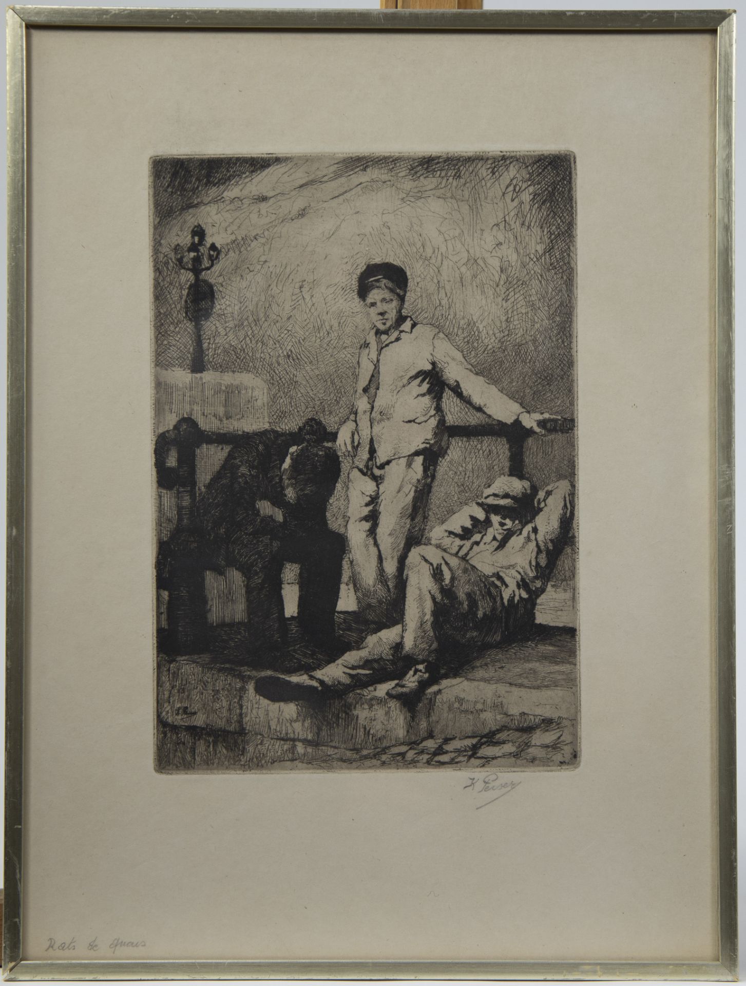 Kurt PEISER (1887-1962), 2 etchings, signed - Image 4 of 7