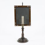 19th century mirror with candle holder
