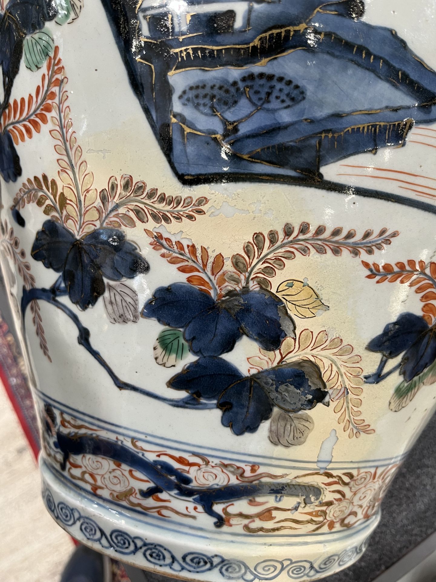 Large Japanese Imari lidded vase 19th/20th century - Bild 9 aus 10