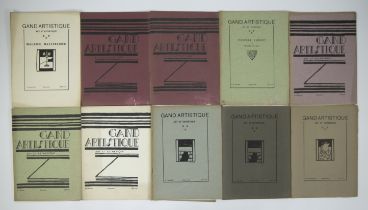 Art magazine GAND ARTISTIQUE vintage 1927 (10 volumes)