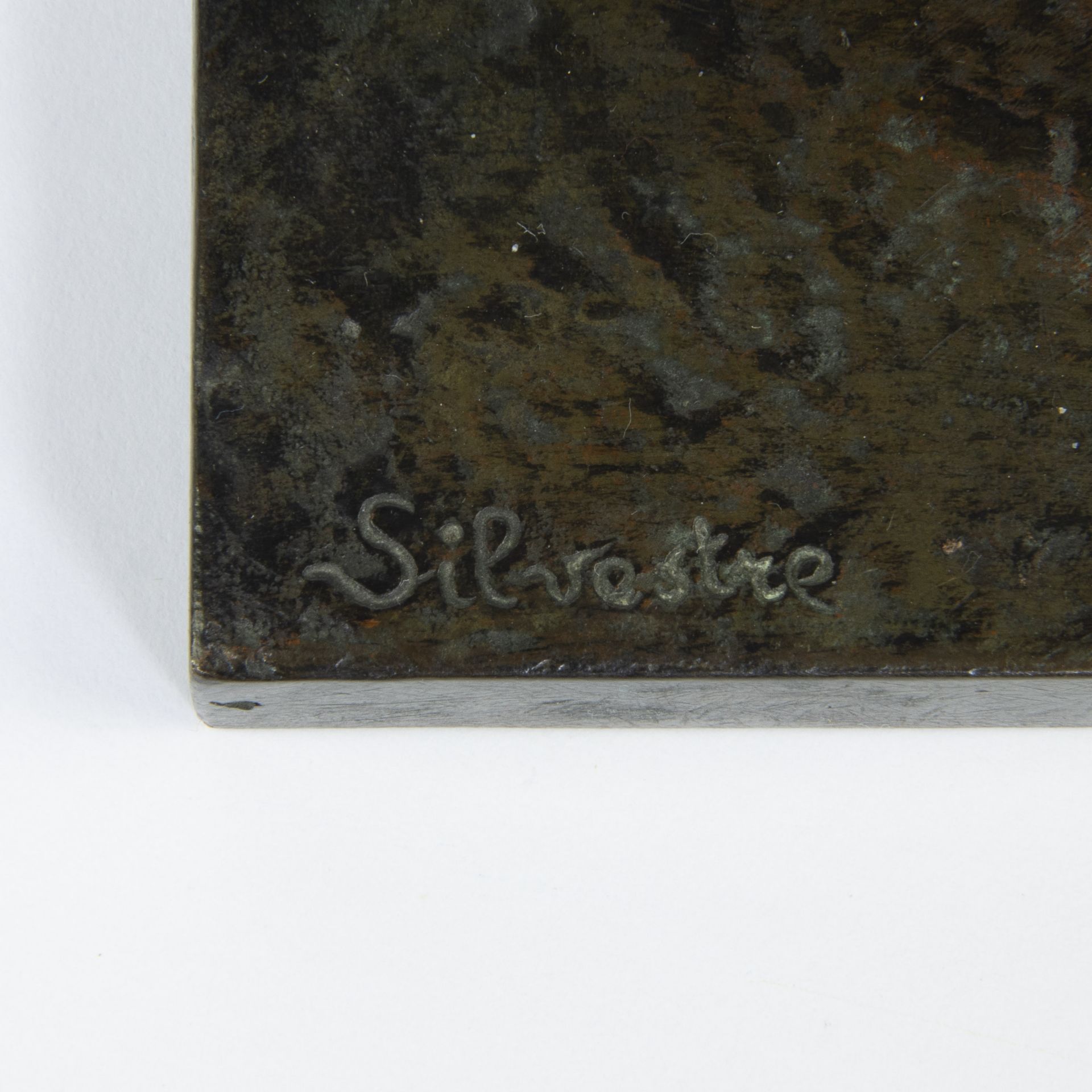 Paul SILVESTRE (1884-1976), bronze goat, signed Sylvestre, Sus Frères Edition Paris and foundry init - Bild 6 aus 7