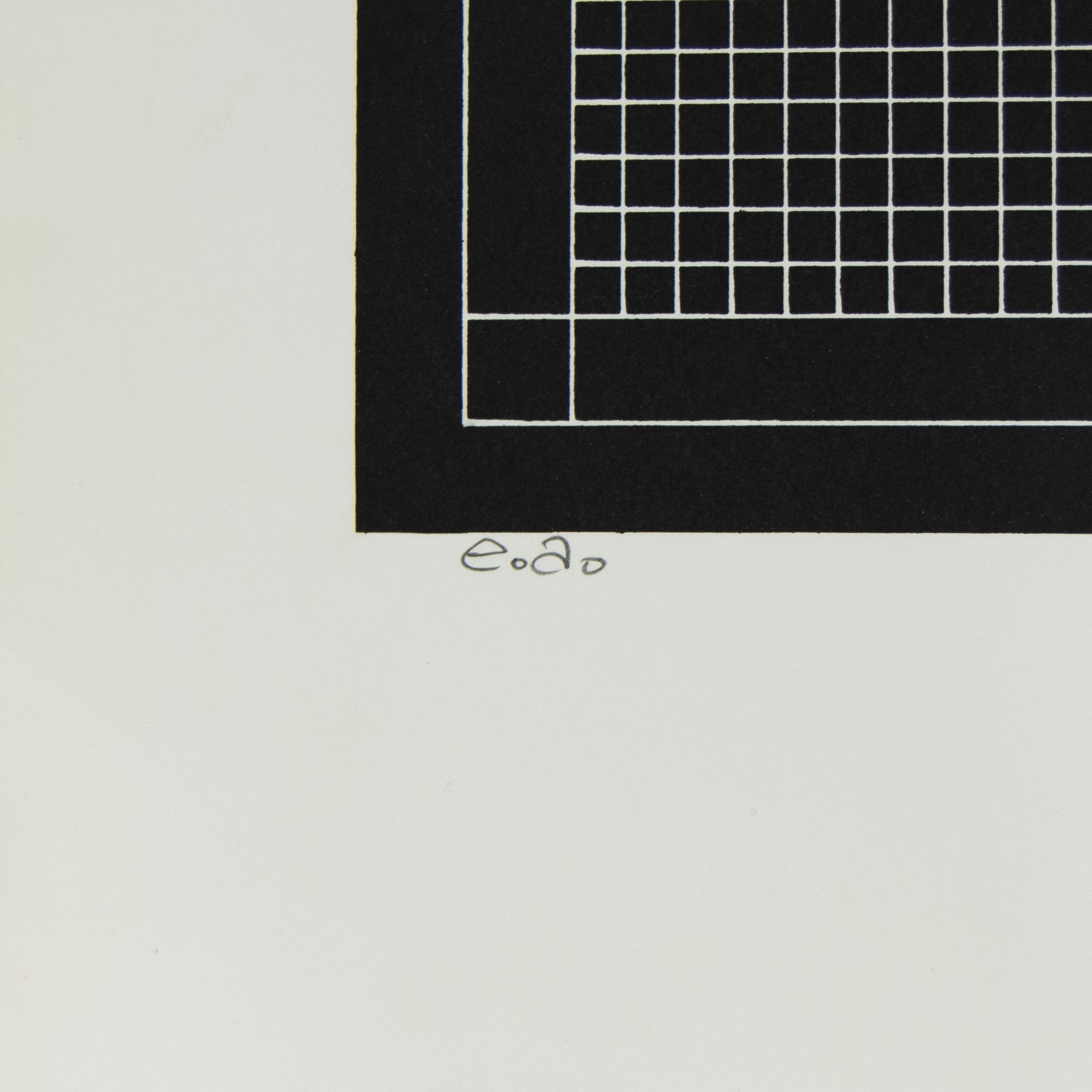 Marc VERSTOCKT (1930-2014), 2 silkscreen prints, signed and one dated '80 + design for the Hansa Hou - Bild 6 aus 7