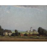 Piet LIPPENS (1890-1981), oil on canvas landscape, signed