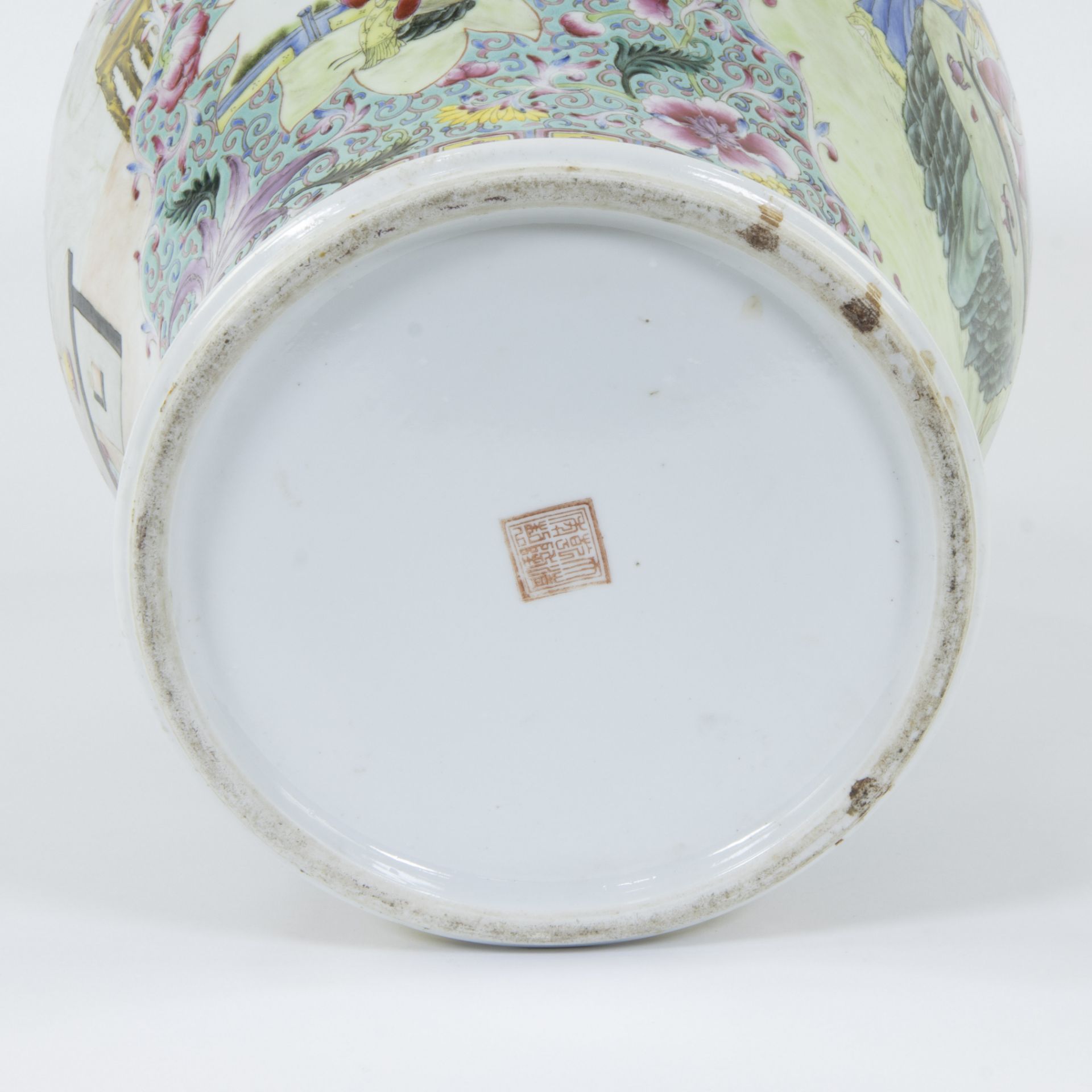 Chinese famille rose vase, 19th century - Image 5 of 15