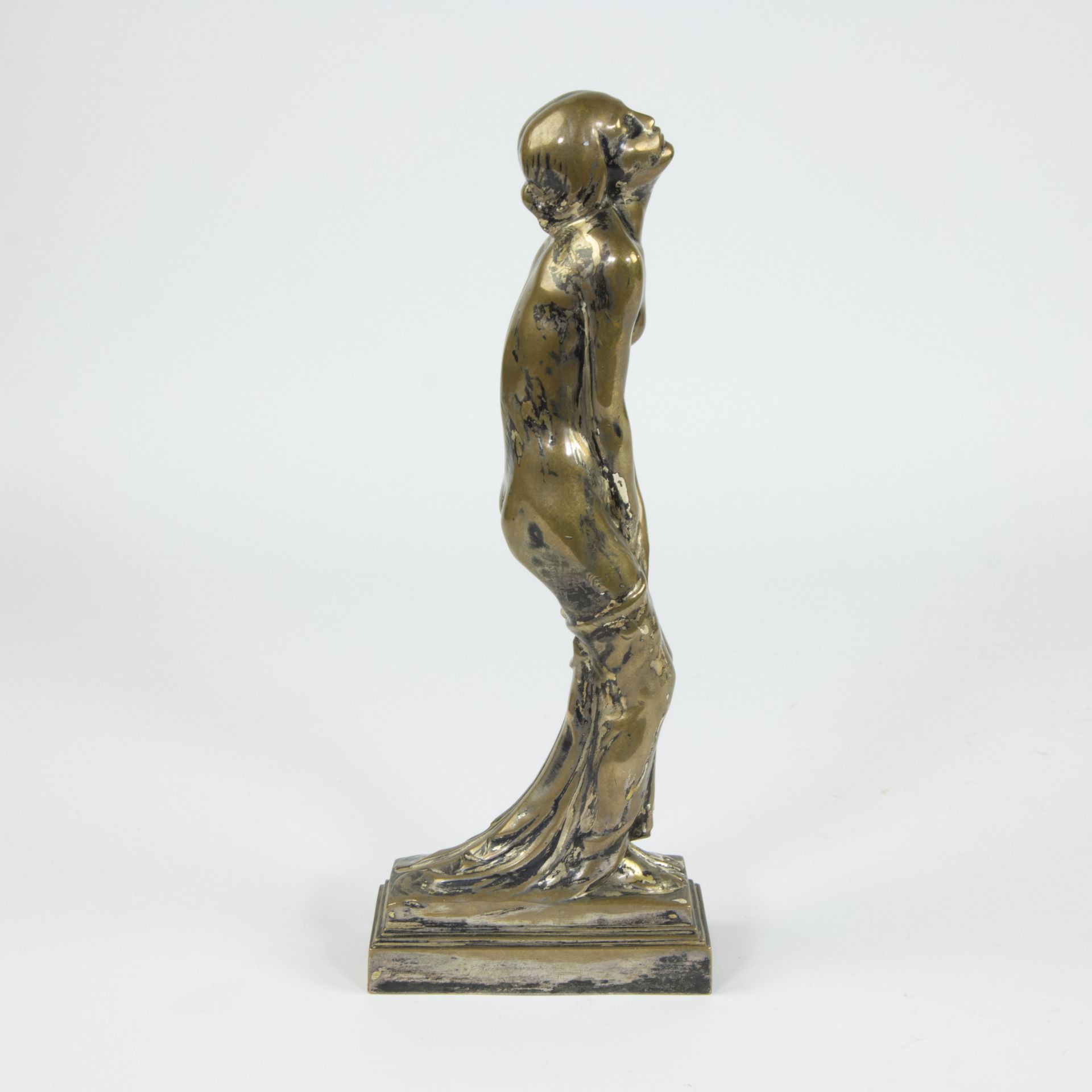 Geo VERBANCK (1881-1961), bronze sculpture 'Le désir', signed - Bild 5 aus 6