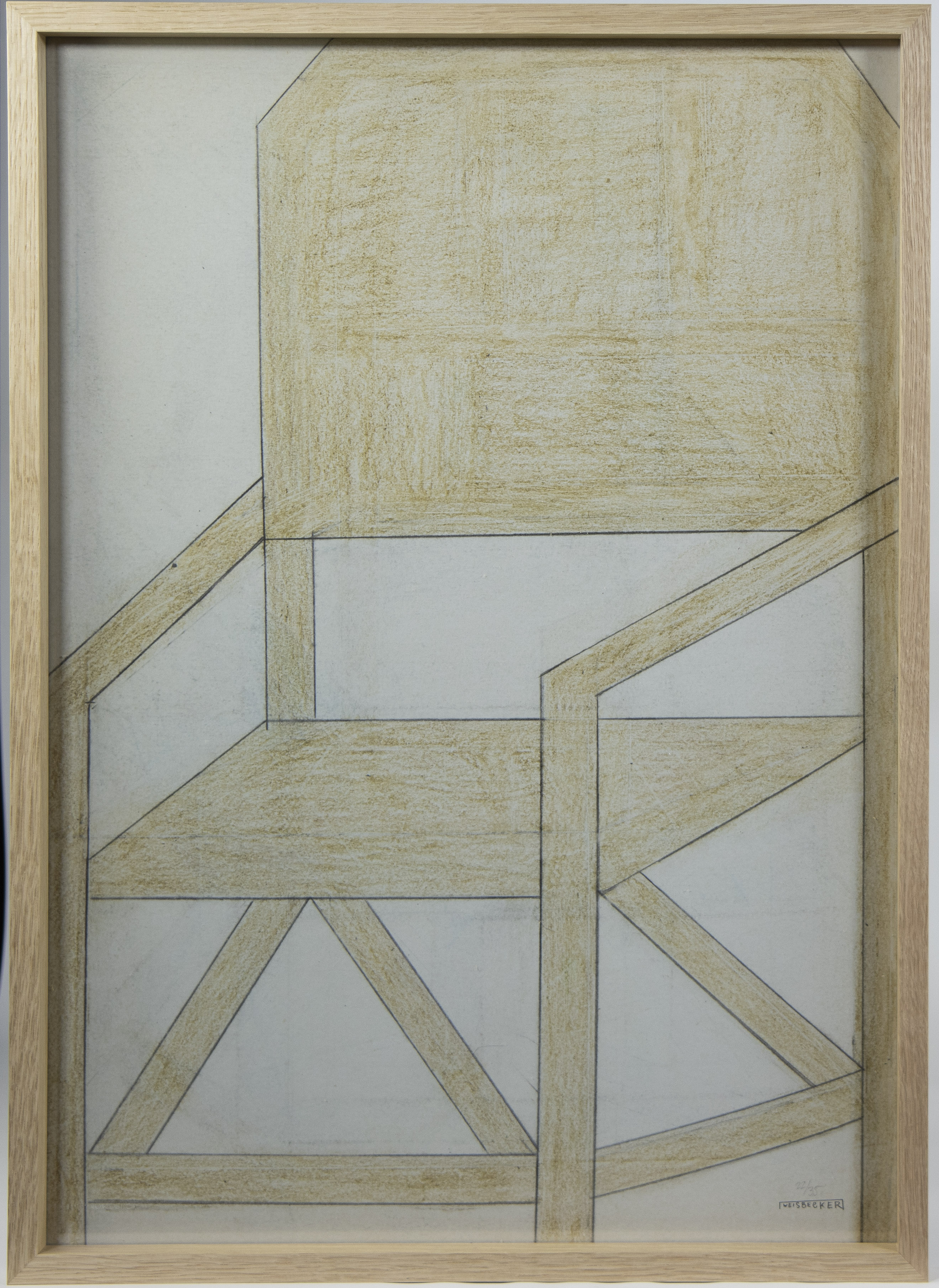 Philippe WEISBECKER (1942), lithograph Adirondack, numbered 22/35, signed and dated '05 - Image 2 of 4