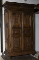 Oak cabinet 18th century