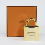 Gilded perfume burner Hermes in original box